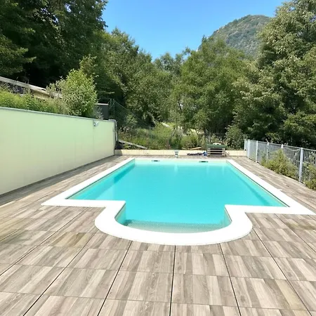 Cantaria - Lakeview Terrace & Pool Apartment Argegno